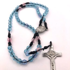 Pretty knotted rosary