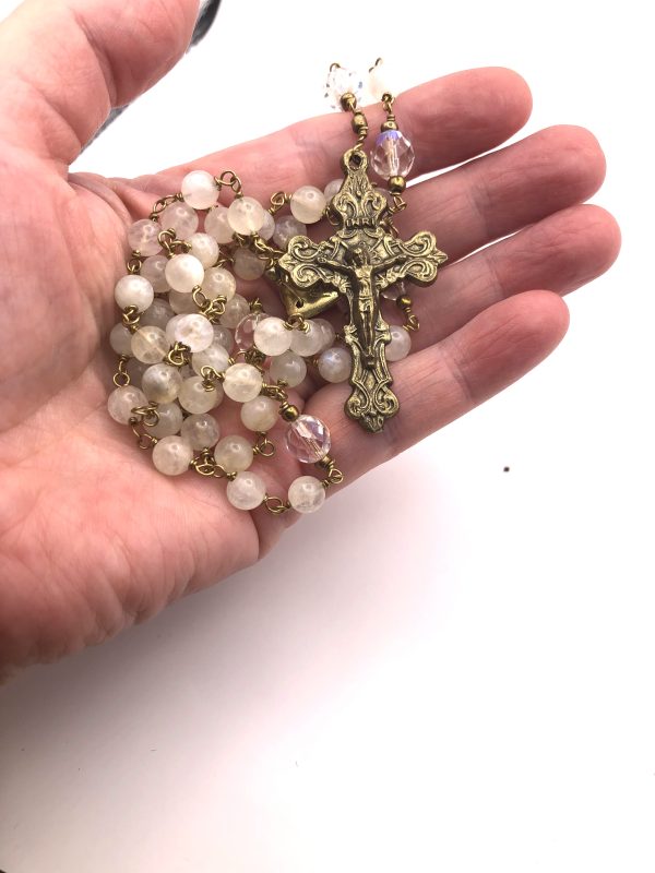 Beautiful moonstone rosary - Image 4
