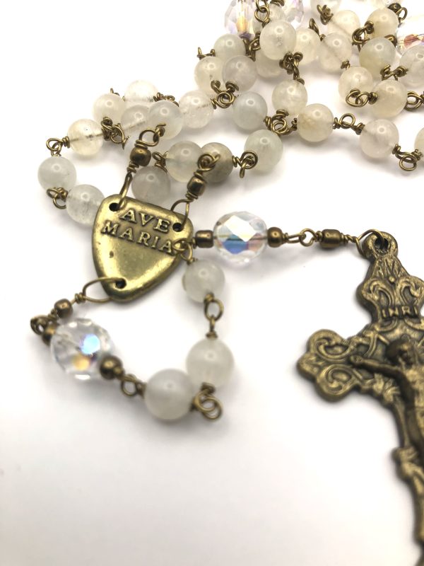 Beautiful moonstone rosary - Image 3