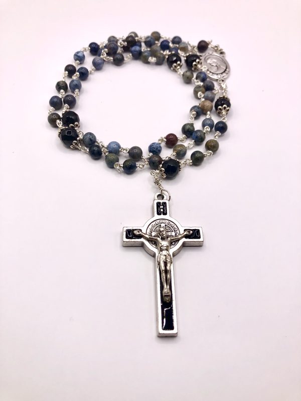 Sunset Duredite bead rosary