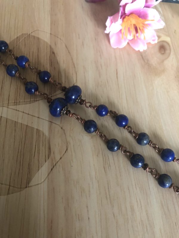 St Michael the Archangel Vintage style rosary - Image 5