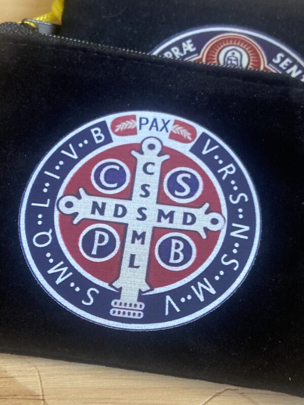 St Benedict  rosary purse - Image 2
