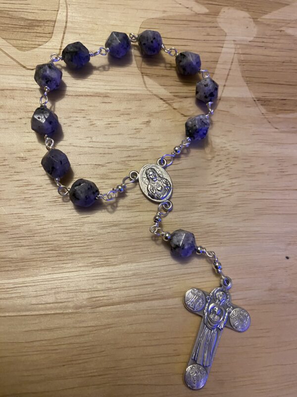 Strong stone decade rosary