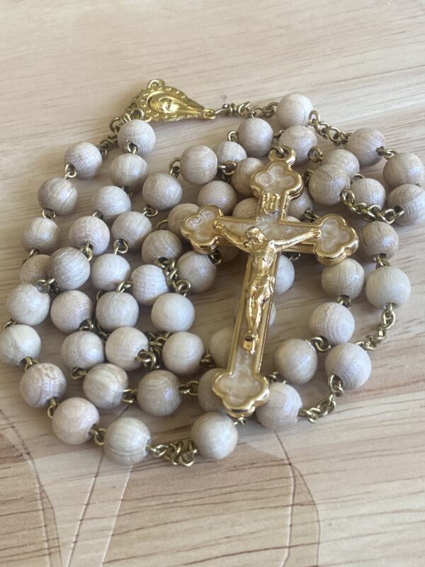 Classic wooden rosary