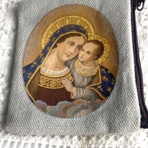 Small rosary purse