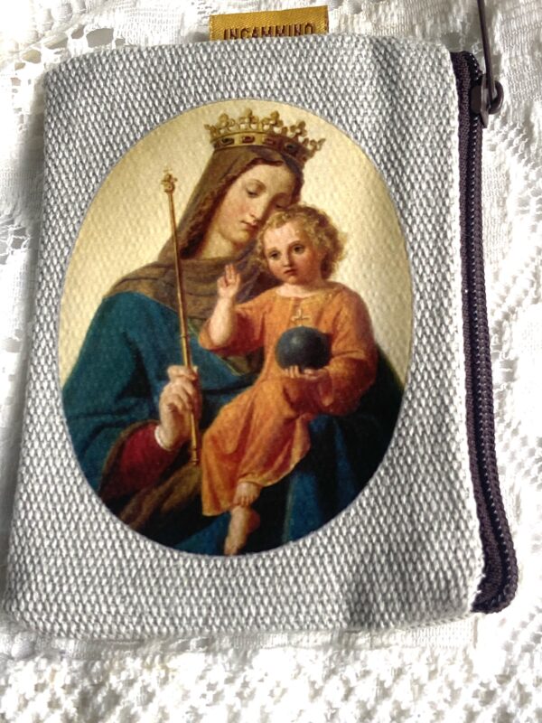 Small rosary purse