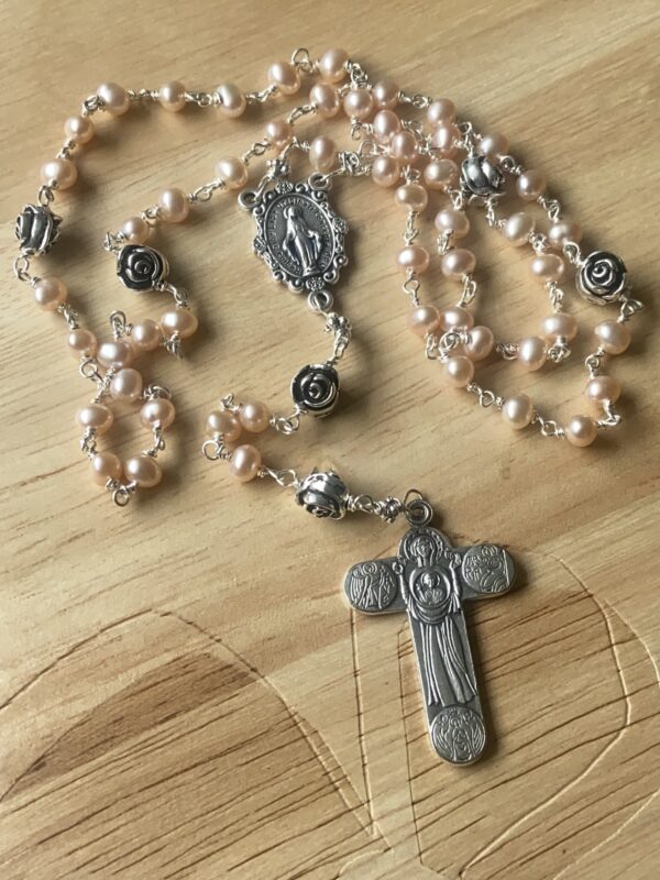 First Communion Heirloom Rosary - Image 2