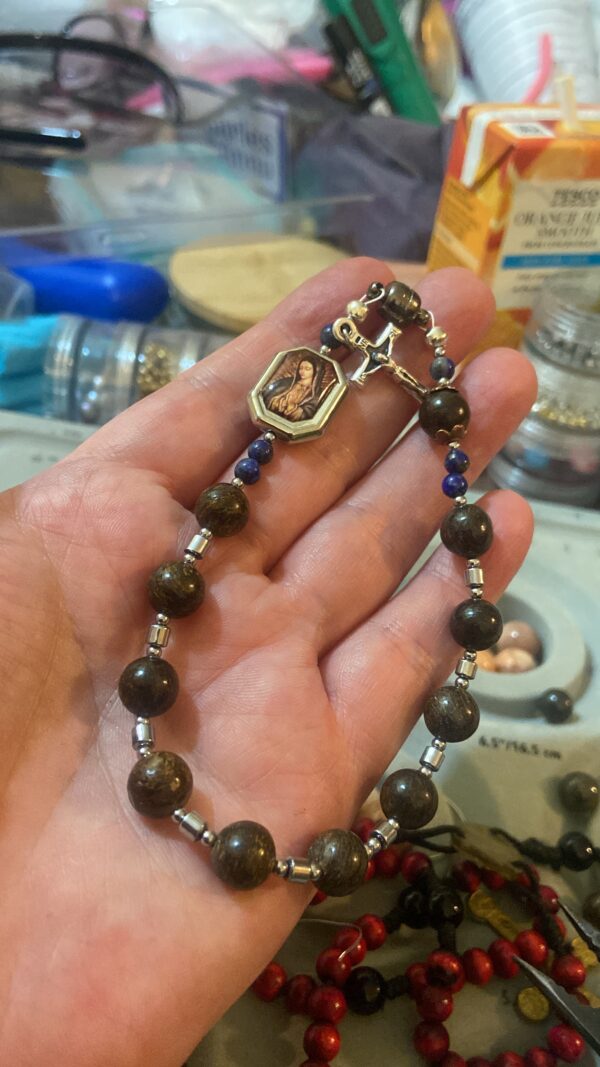 Rosary bracelet