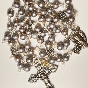 Stunning lilac pearl rosary