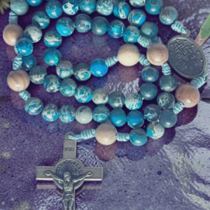 Turquoise and Olive Wood