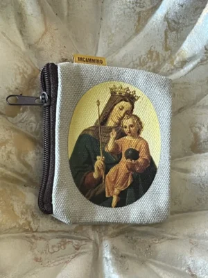 Our Lady of Good Success Rosary Purse
