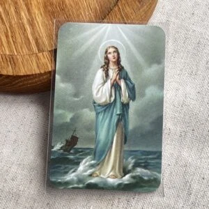 Star of the Sea Holy Card